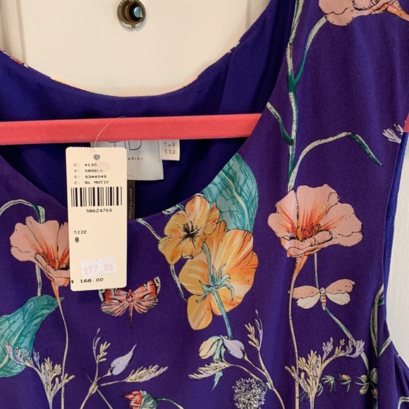 Anthropologie silk dress- new with tags - Picture 3 of 5